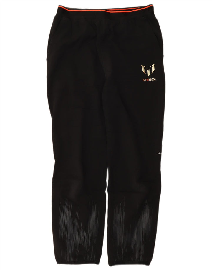 Calças de treino Adidas Boys MESSI 12-13 anos preto poliéster