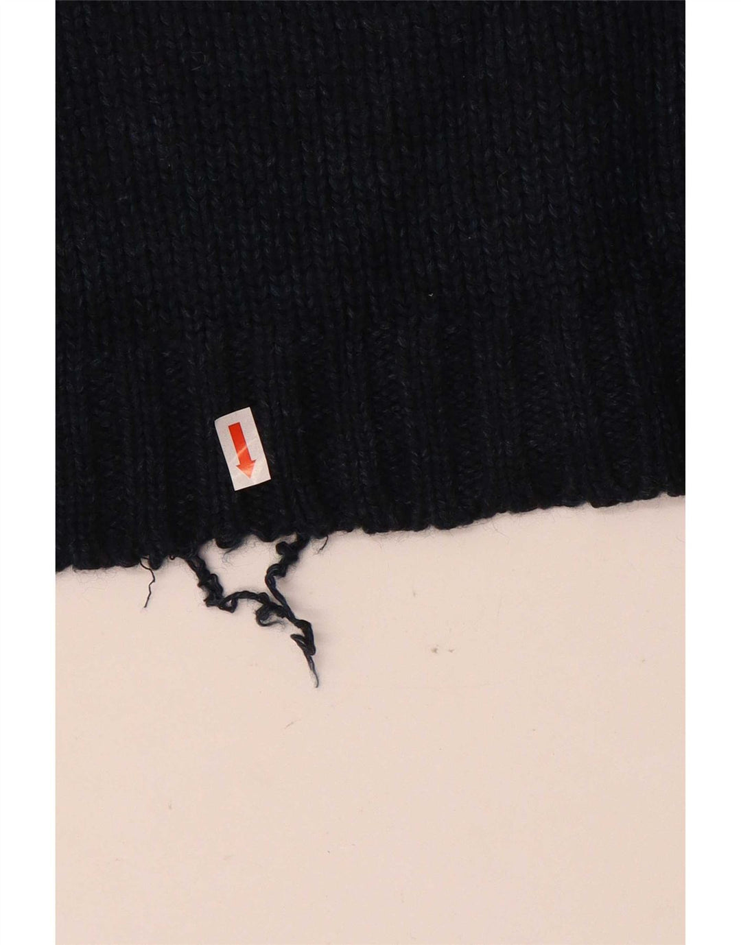 Suéter masculino Marks & Spencer com gola tartaruga azul marinho grande