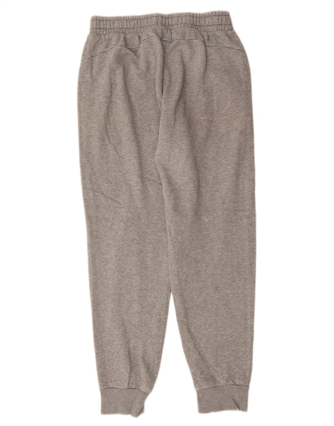 Calça de treino masculina Puma Joggers cinza médio algodão