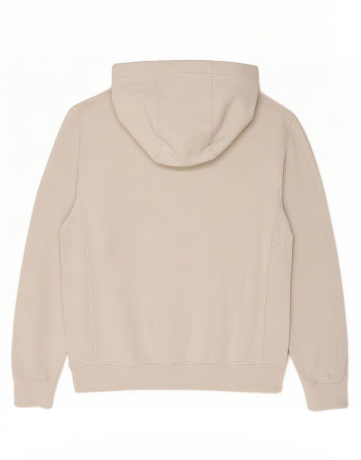 Nike Mens Hoodie Jumper Pequeno Algodão Branco