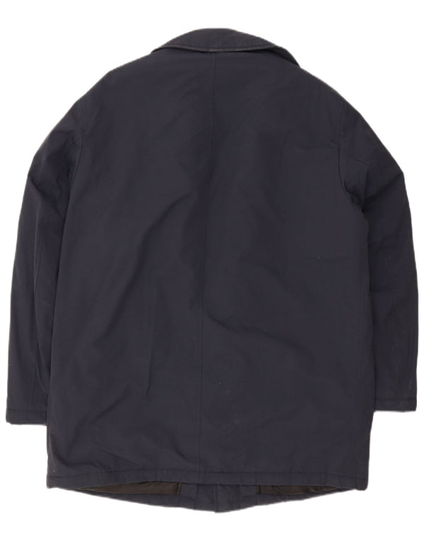 Jaqueta Geox Masculina Respira Utility IT 52 XL Azul Marinho Poliamida