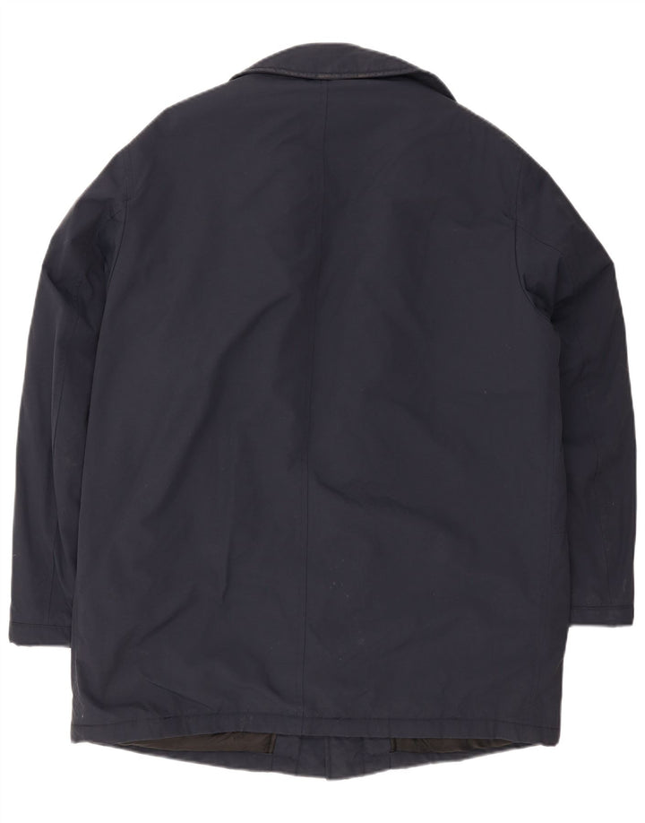 Jaqueta Geox Masculina Respira Utility IT 52 XL Azul Marinho Poliamida