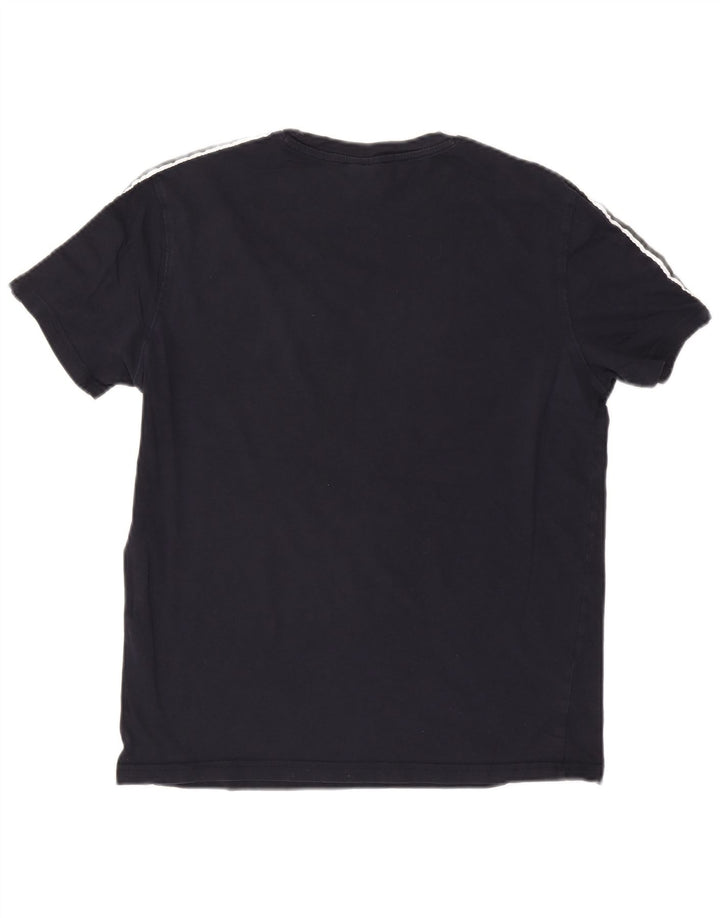 Camiseta masculina Champion Graphic Top Médio Algodão Azul Marinho