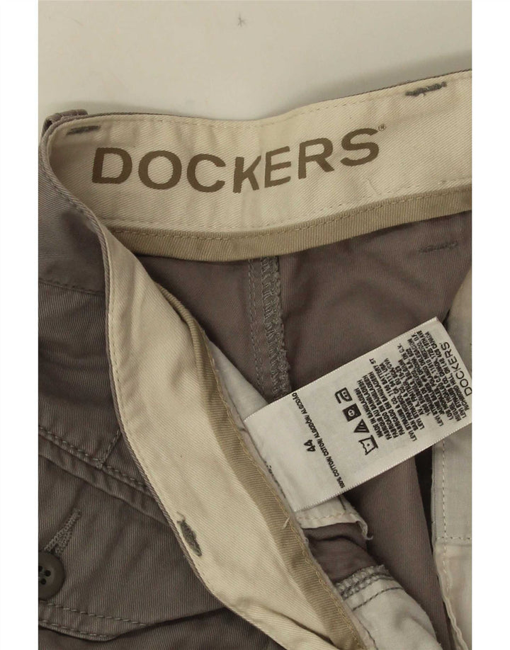 Shorts cargo masculino Dockers W44 2XL algodão cinza