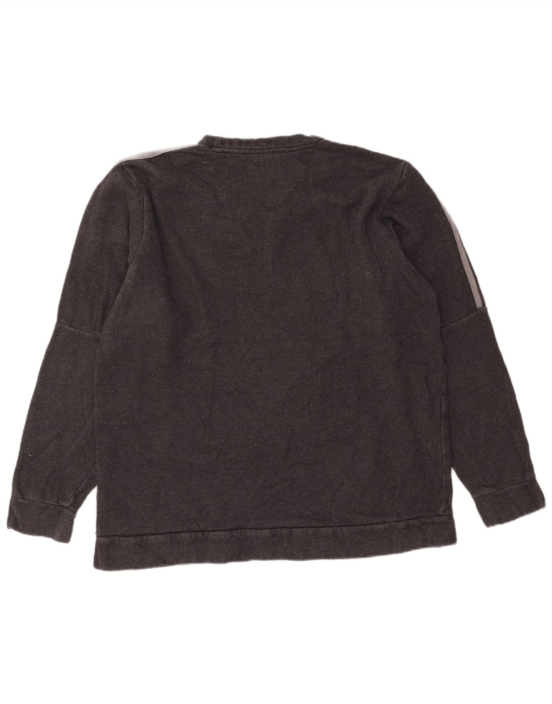 ADIDAS Mens Moletom Jumper XL Cinza Algodão