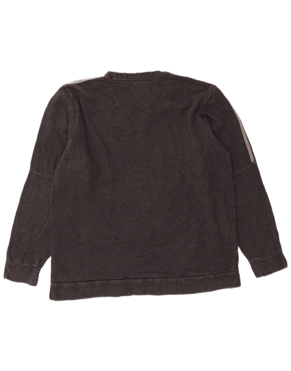 ADIDAS Mens Moletom Jumper XL Cinza Algodão