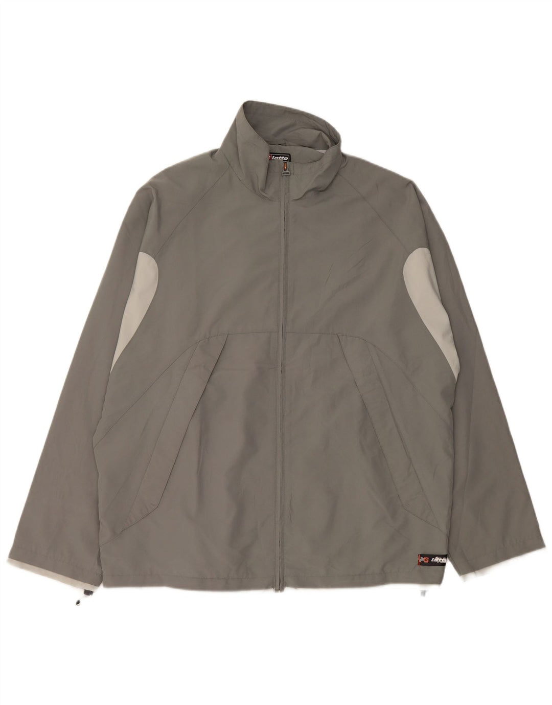Lotto Mens Treino Top Jacket XL Cinza Colourblock Poliéster