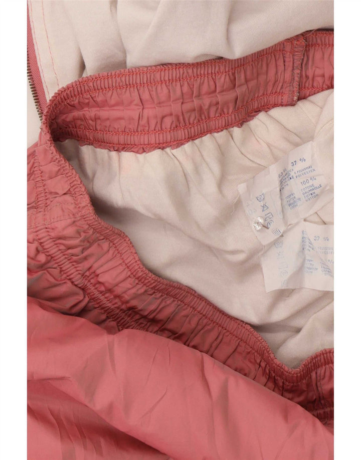 Fato de treino completo feminino Dubin Reino Unido 14 médio rosa colorblock poliamida retrô