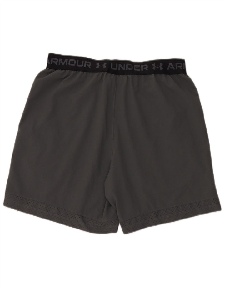 Shorts esportivos masculinos Under Armour Graphic grande bloco colorido cinza