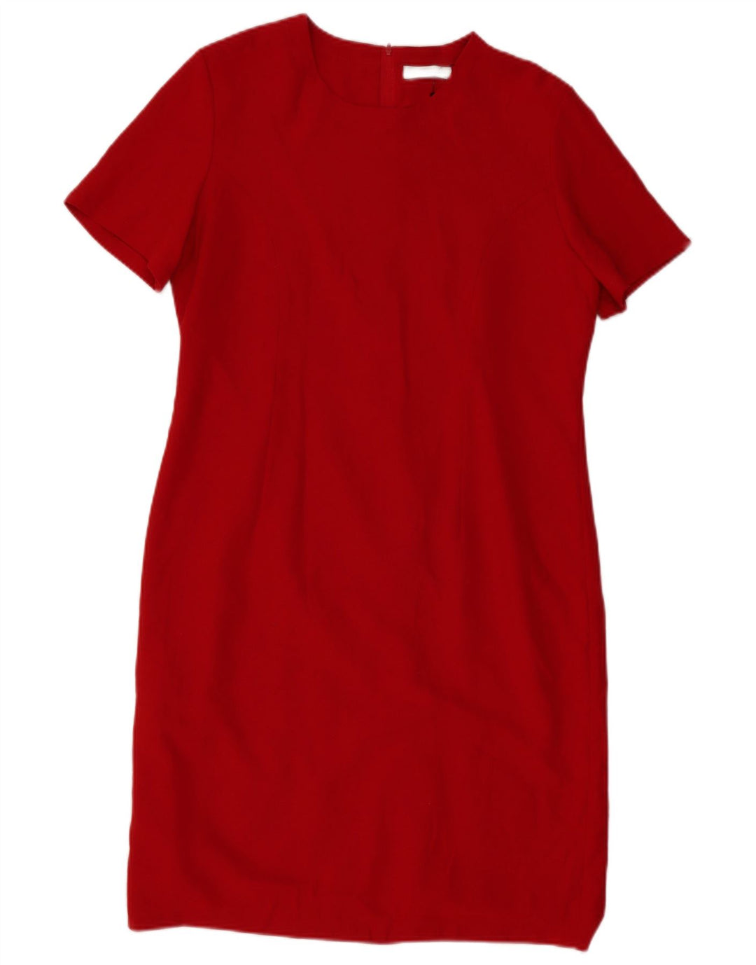 Vestido bainha feminino MARKS & SPENCER Reino Unido 14 grande vermelho