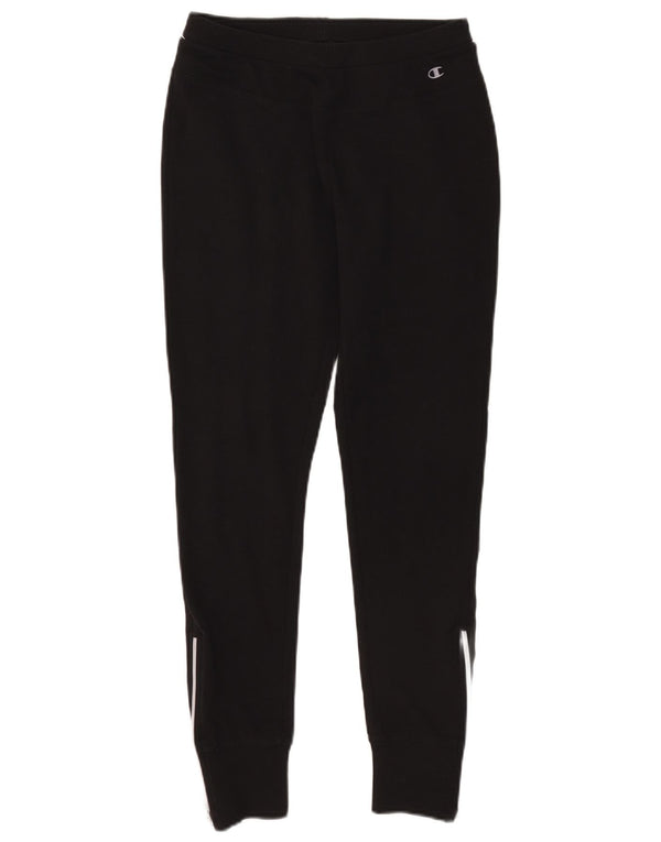 Calça esportiva feminina Champion Joggers UK 10 pequena preta