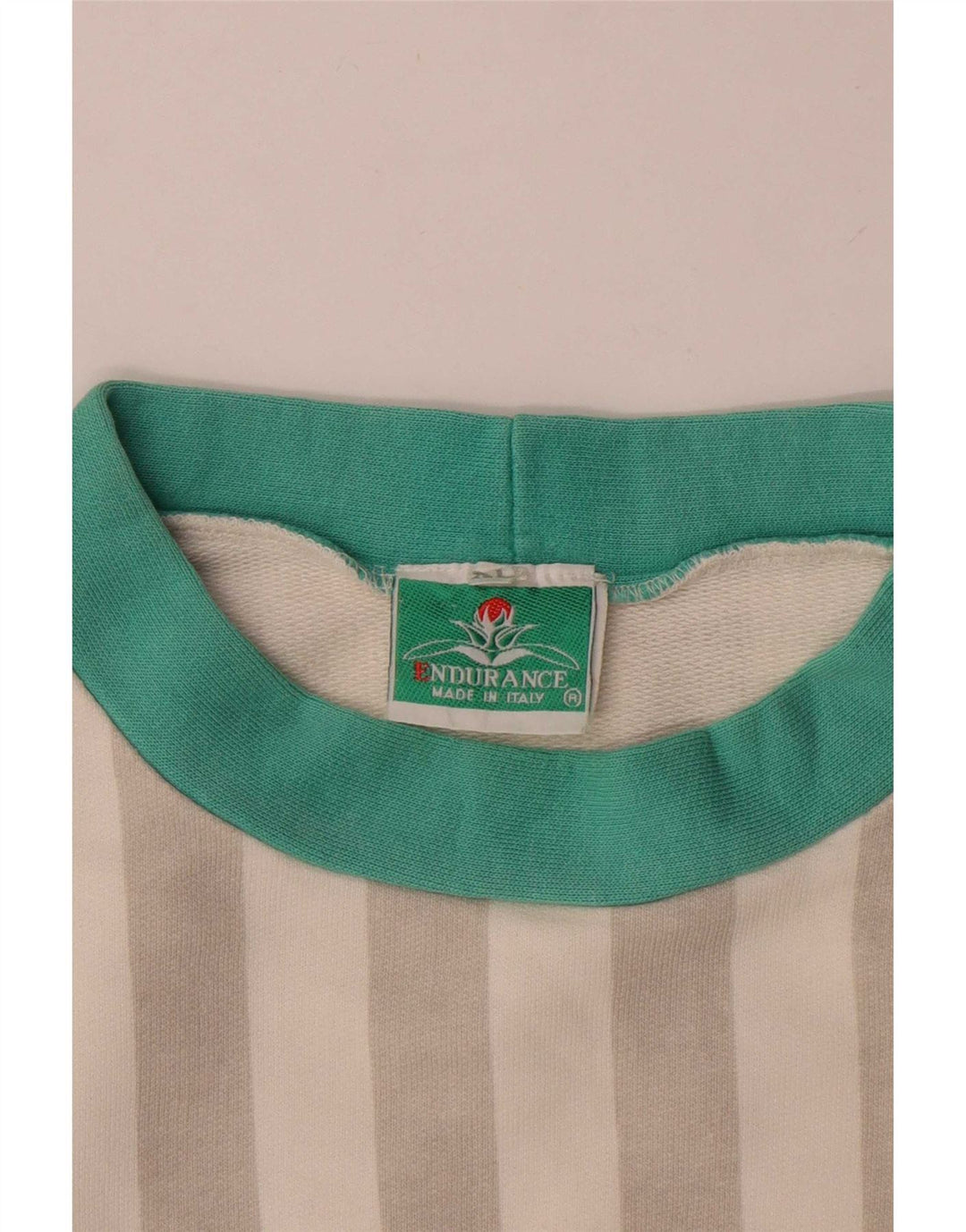 Top gráfico feminino Endurance manga comprida UK 18 XL listrado multicolorido