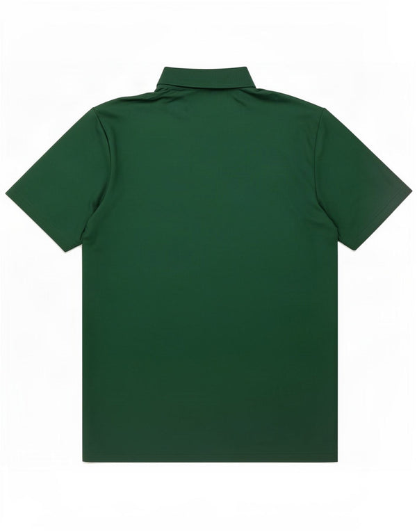 Camisa polo masculina Adidas grande poliéster verde