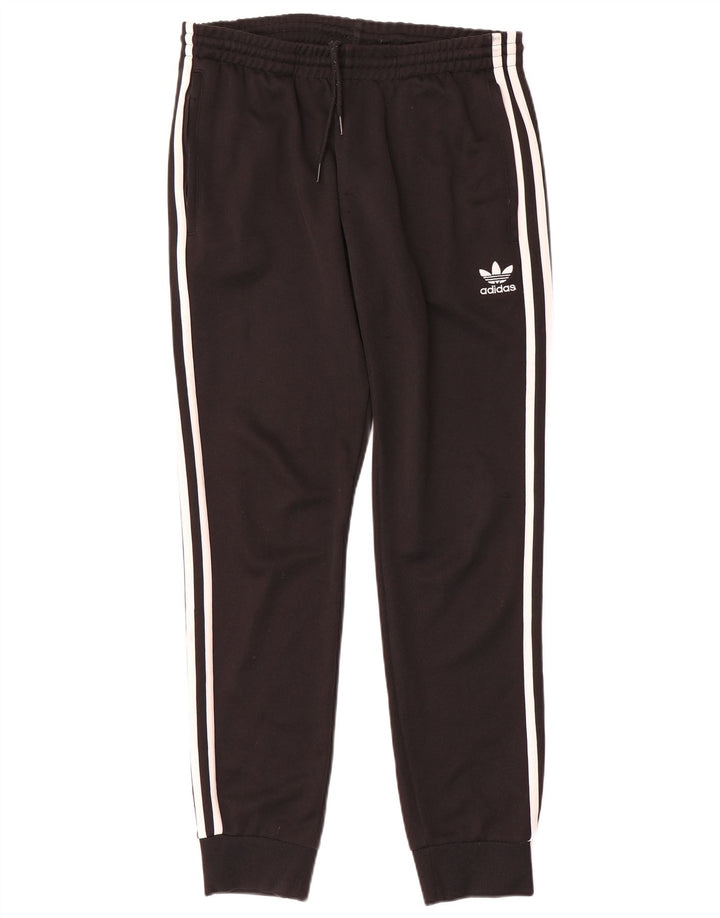 Adidas Mens Treino Calças Joggers Médio Poliéster Preto