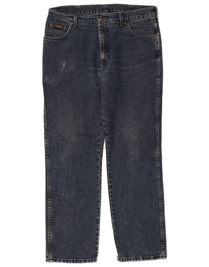 Jeans retos masculinos WRANGLER W36 L32 algodão azul