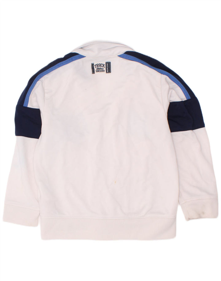 Jaqueta Nike Boys Graphic Tracksuit Top 4-5 anos pequeno bloco colorido branco