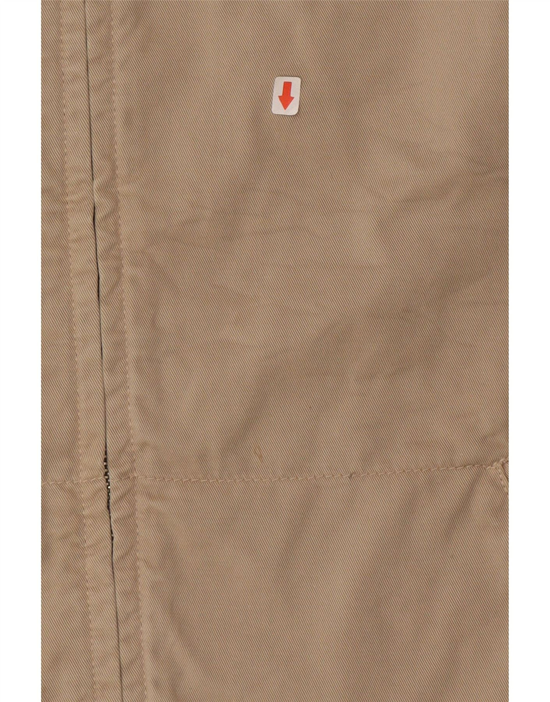 Jaqueta bomber masculina vintage UK 40 algodão bege grande