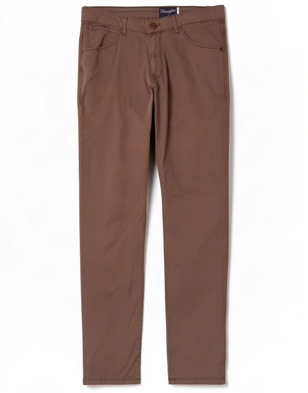 Wrangler Mens Larston Slim Calça Casual W32 L34 Algodão Cinza