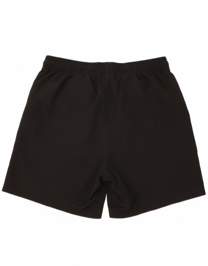 Shorts esportivos masculinos Adidas grande poliéster preto