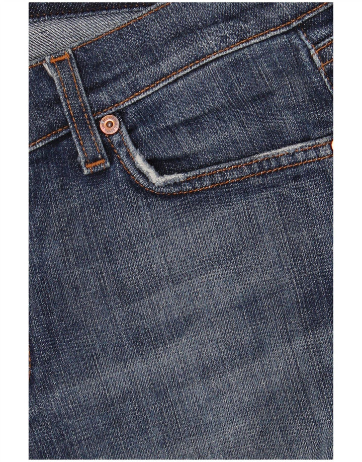 7 For All Mankind Jeans feminino bootcut W31 L30 algodão azul