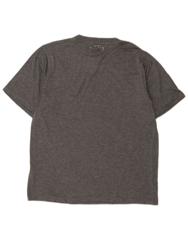 Camiseta masculina Under Armour cinza médio poliéster