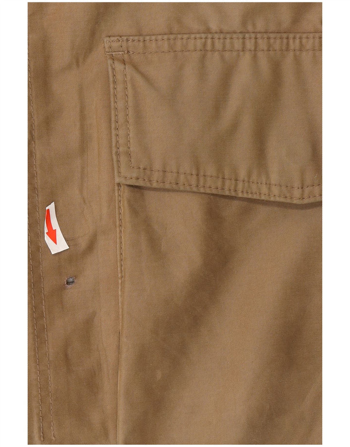 Jaqueta utilitária masculina Timberland UK 40 grande algodão bege