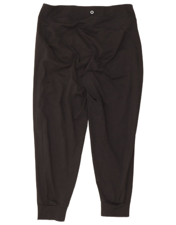 Marks & Spencer Calças de treino femininas Joggers Reino Unido 16 Grande Preto