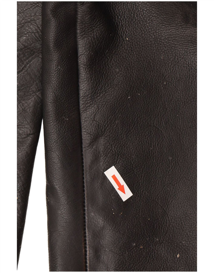 Calça masculina de couro Heros By Held W32 L30 couro preto