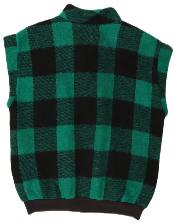 Colete masculino vintage UK 40 grande guingão verde