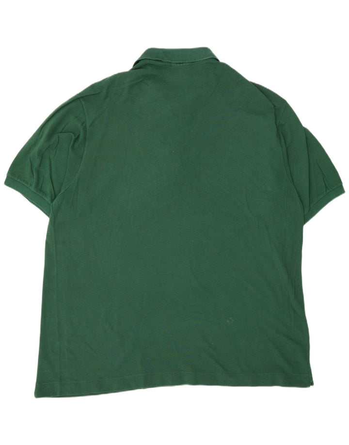 Camisa polo masculina LACOSTE tamanho 8 3XL algodão verde