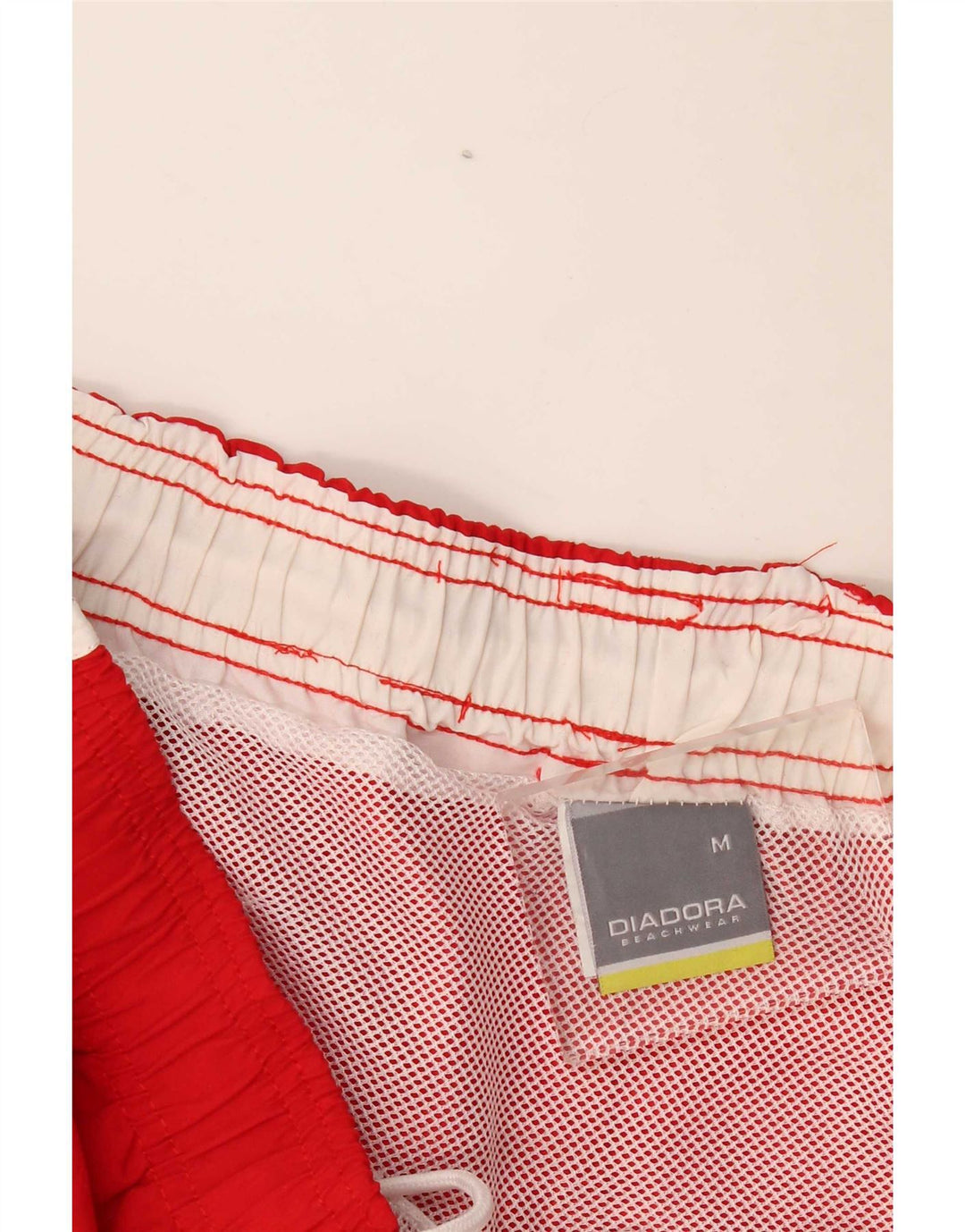 Shorts de natação masculino Diadora poliéster vermelho médio