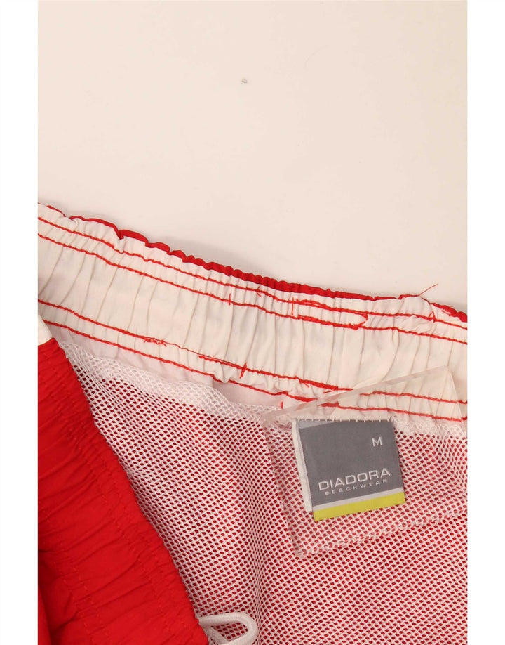 Shorts de natação masculino Diadora poliéster vermelho médio