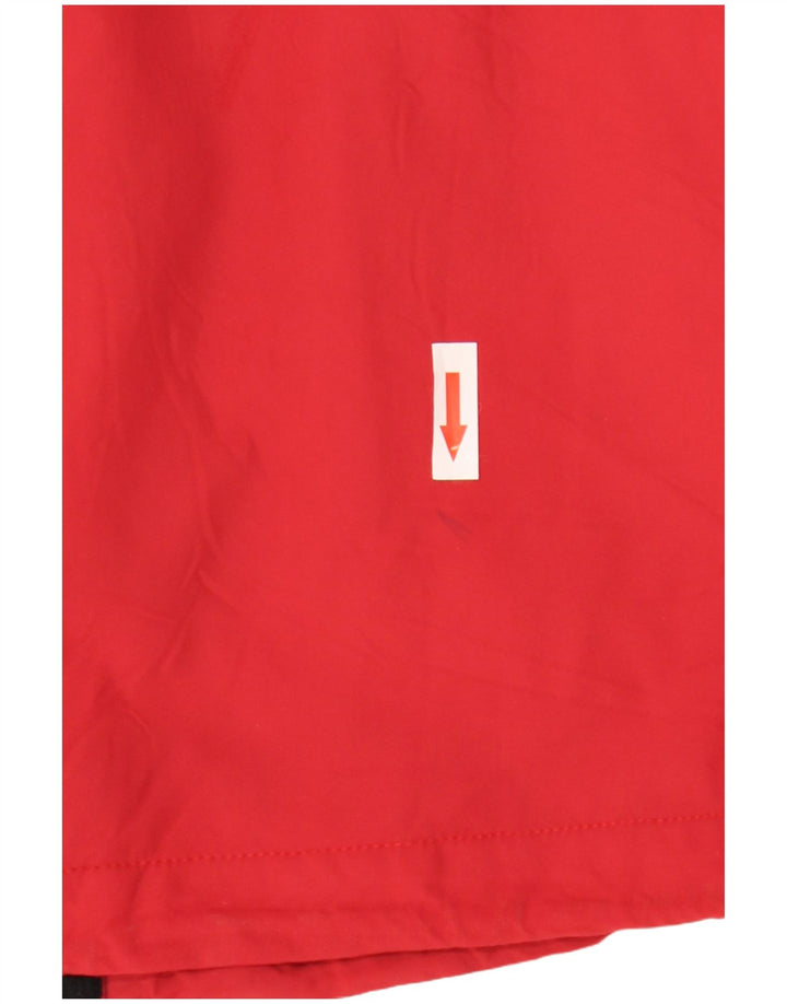 Jaqueta corta-vento masculina North Sails UK 42 XL poliamida vermelha