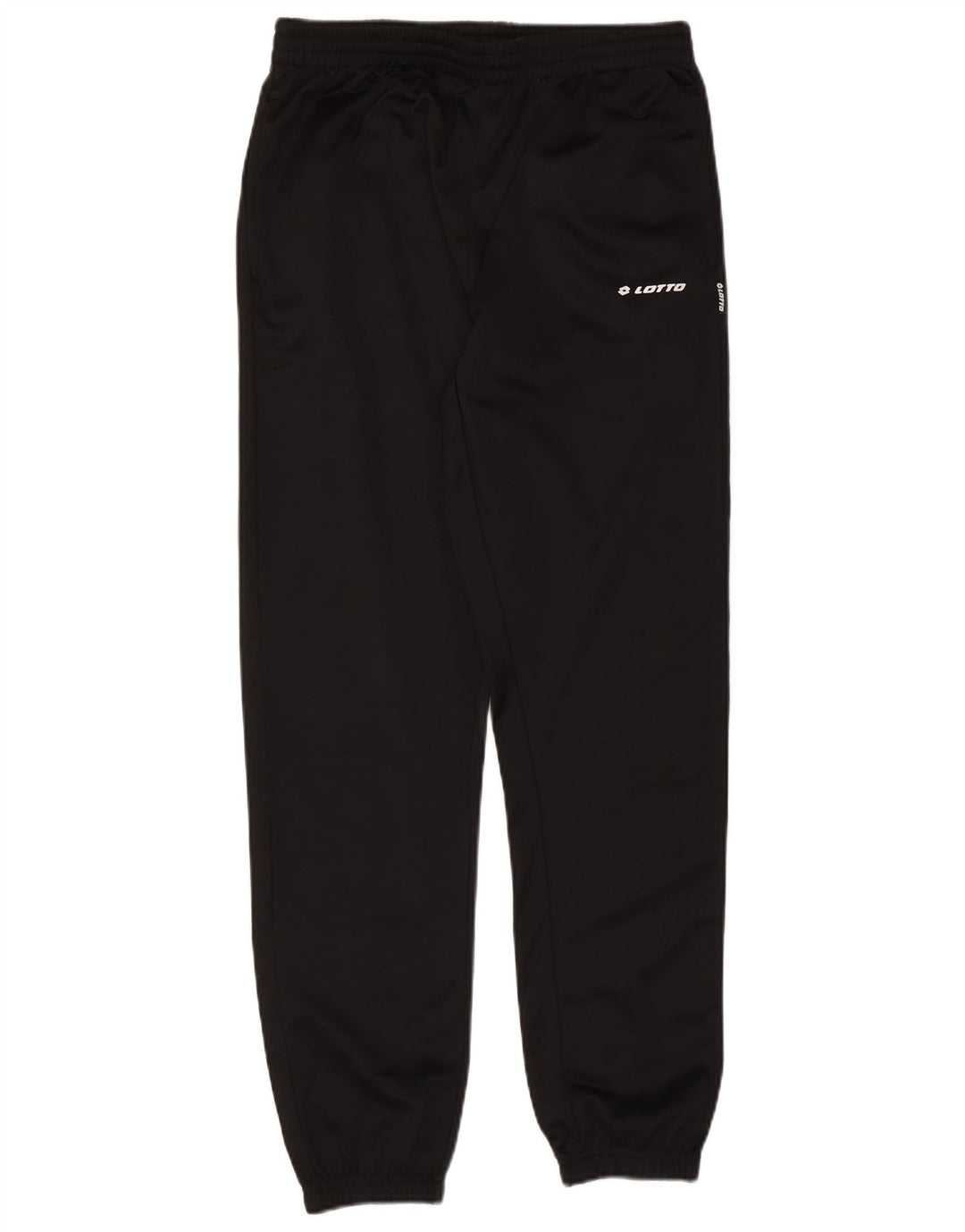 Calça de treino masculina Lotto Joggers grande poliéster preto