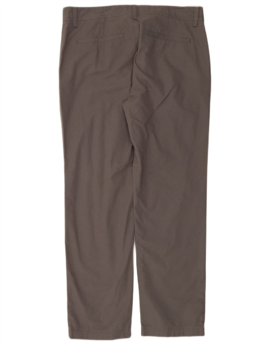 Calça chino reta masculina FAT FACE W36 L31 algodão cinza