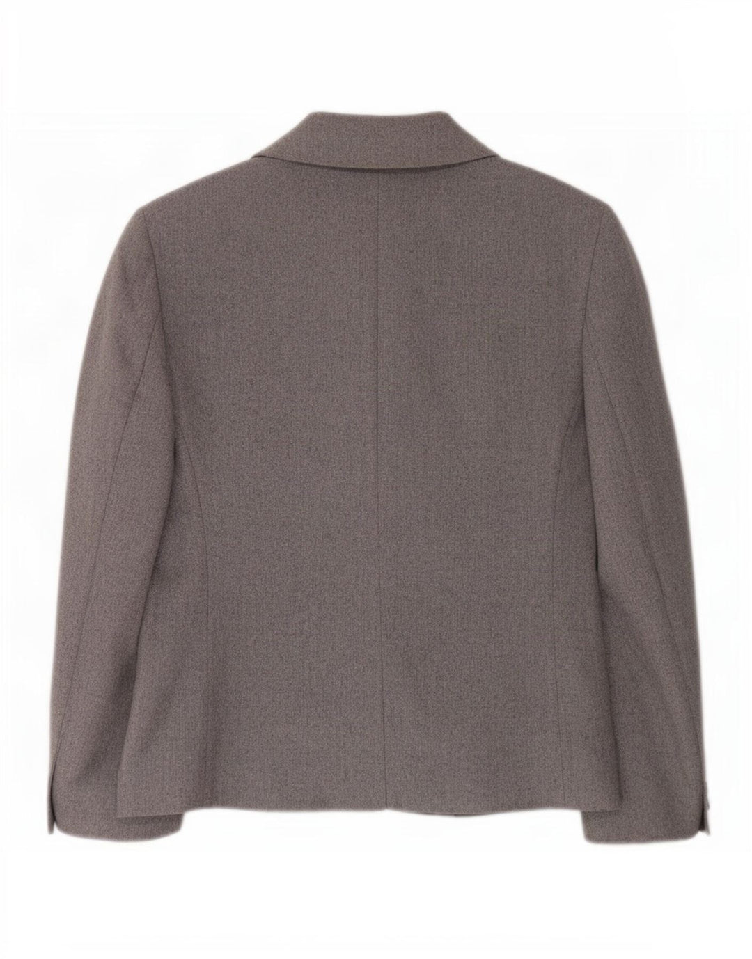 Jaqueta blazer feminina St Michael com 1 botão Reino Unido 14 grande lã cinza