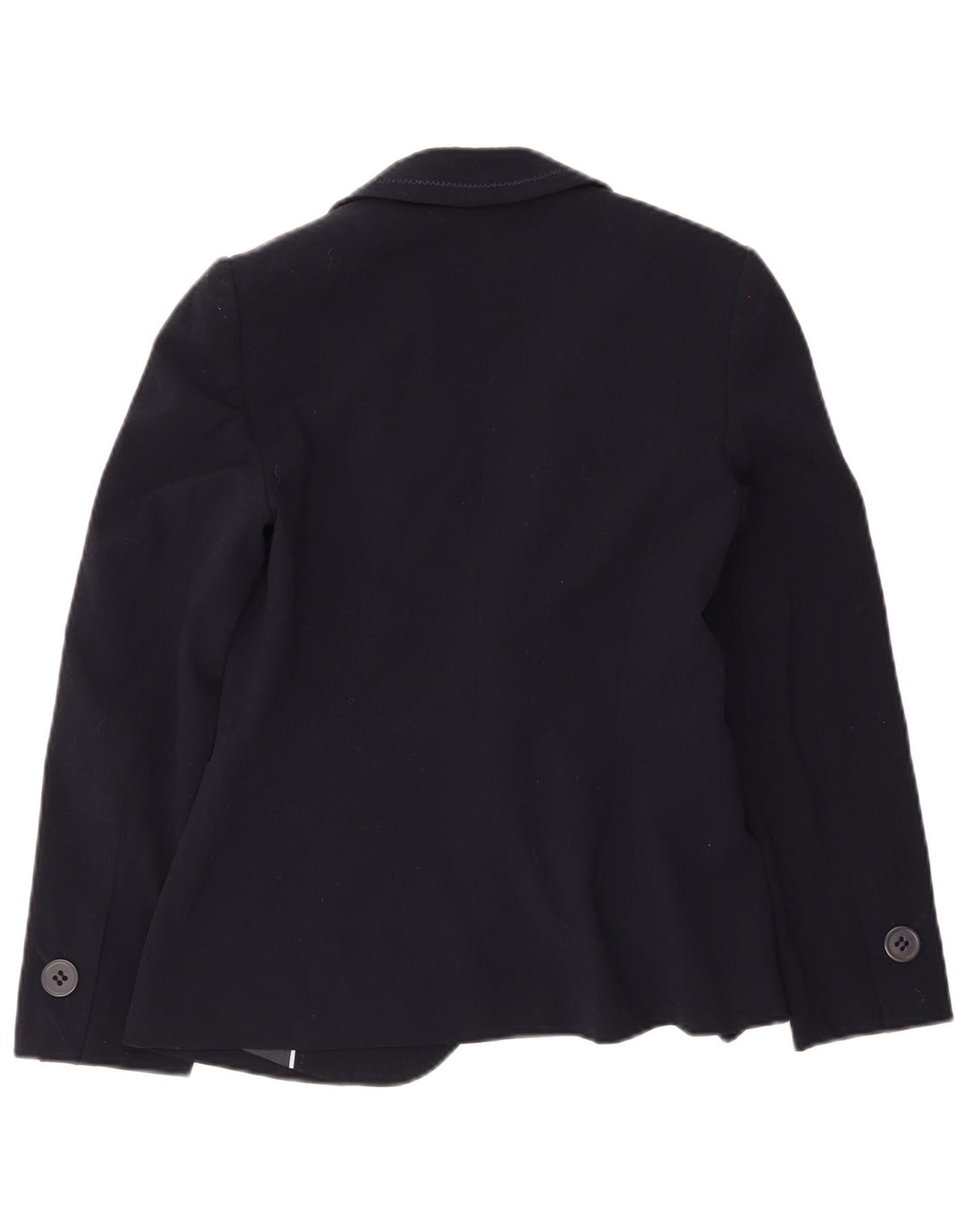 Jaqueta blazer feminina Marks & Spencer com 1 botão Reino Unido 12 médio azul marinho