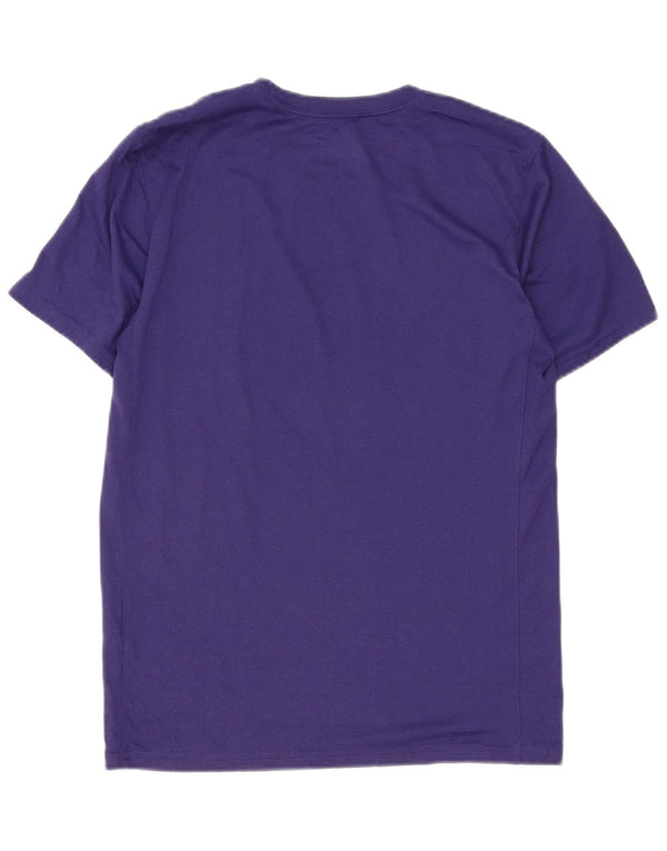 Camiseta Nike Masculina Dri Fit Graphic Top Pequeno Roxo