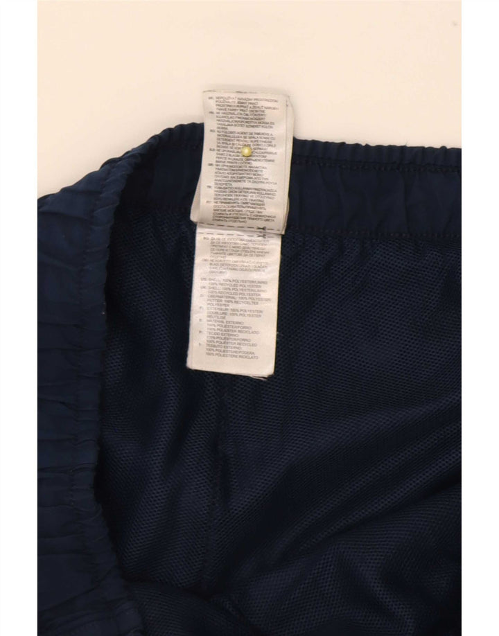 Shorts esportivos masculinos Adidas Climalite grandes poliéster azul marinho