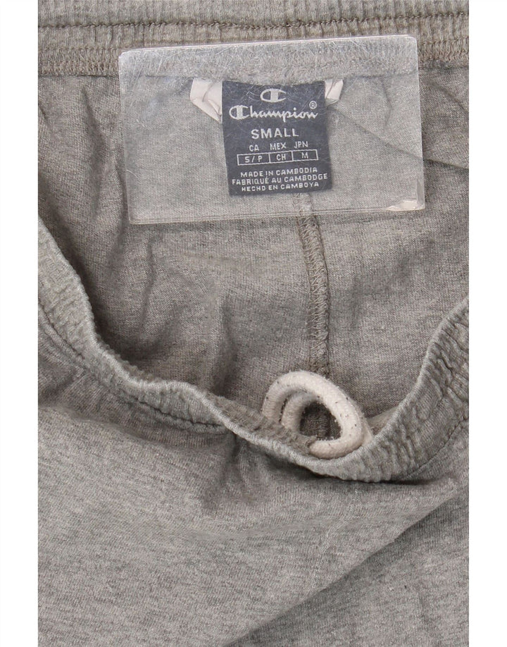 Calça esportiva masculina Champion Joggers pequena cinza