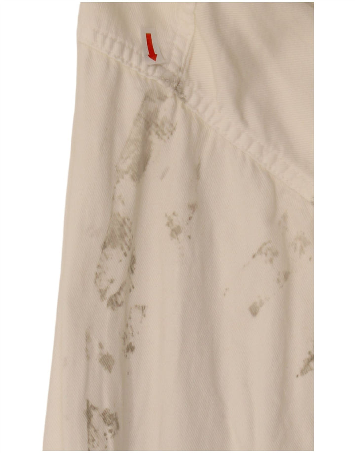 Camisa gráfica masculina REPLAY grande off white