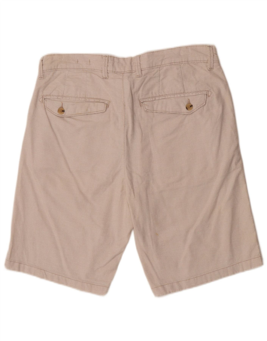 Zara Mens Sunset Chino Shorts EU 40 Médio W31 Off White Check