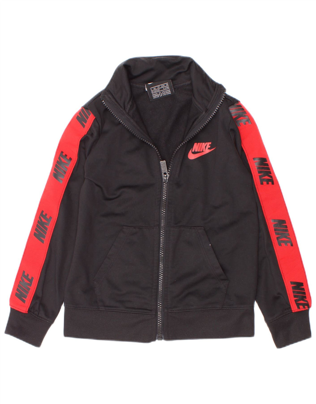 Jaqueta Nike Boys Graphic Tracksuit Top 3-4 Anos XS Preto Colorblock