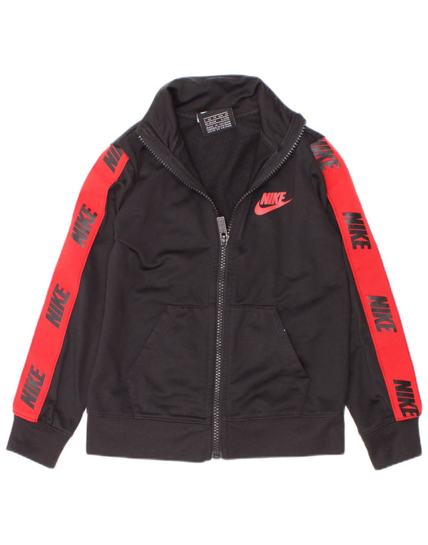 Jaqueta Nike Boys Graphic Tracksuit Top 3-4 Anos XS Preto Colorblock