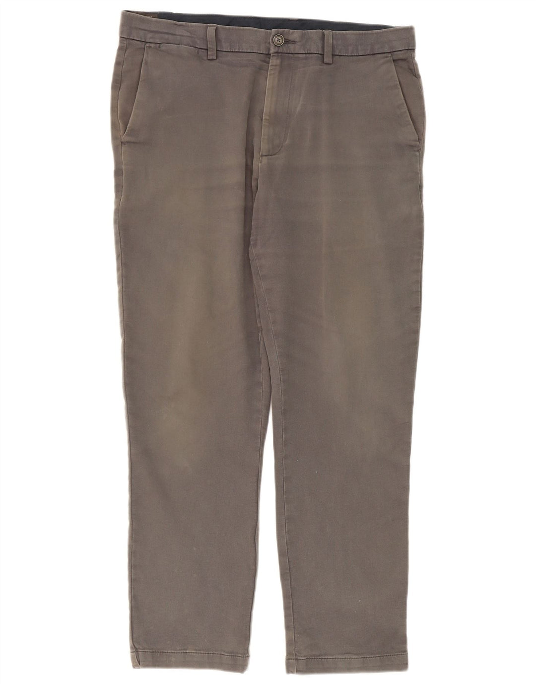 Calça Chino Masculina Slim Marks & Spencer W36 L31 Algodão Cinza