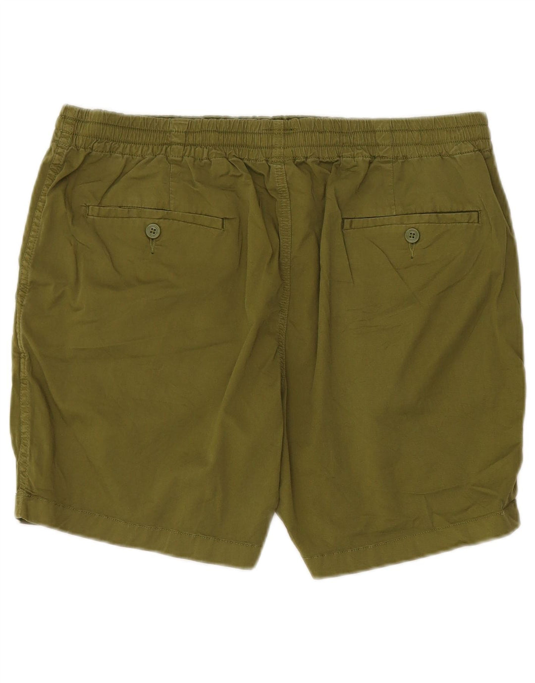 J. Crew Shorts Chino Masculino Grande W34 Algodão Cáqui