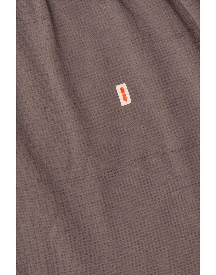 Russell Athletic Mens Graphic Sport Shorts Médio Cinza Colorblock