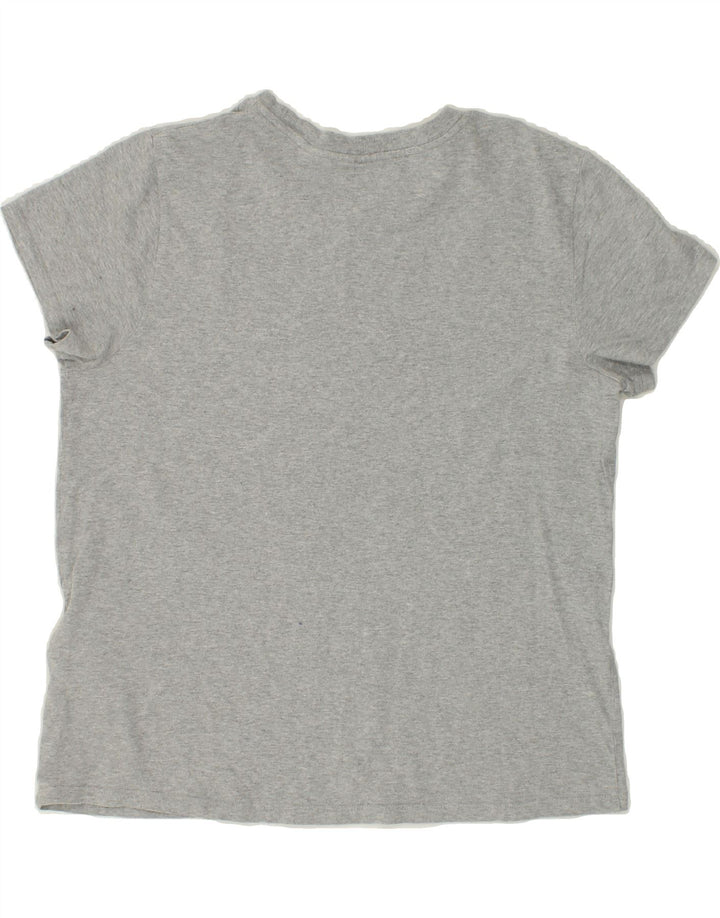 LEVI'S Womens T-Shirt Top UK 18 XL Grey Cotton Vintage Levi's and Second-Hand Levi's from Messina Hembry 