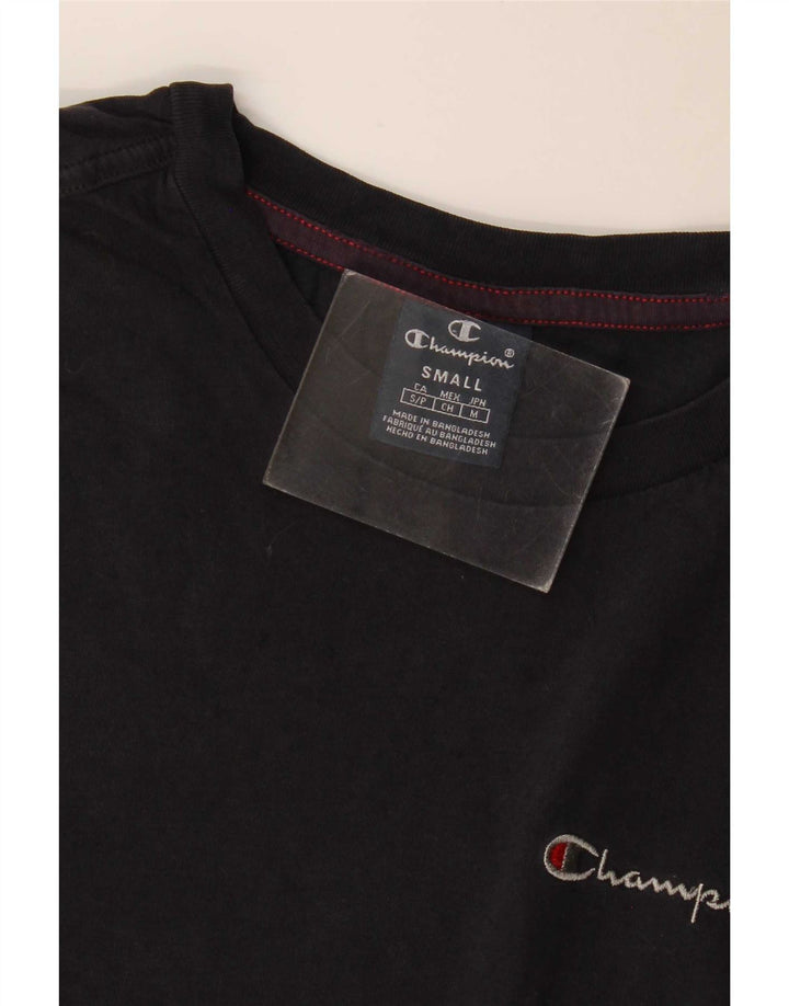 Camiseta masculina Champion pequena preta