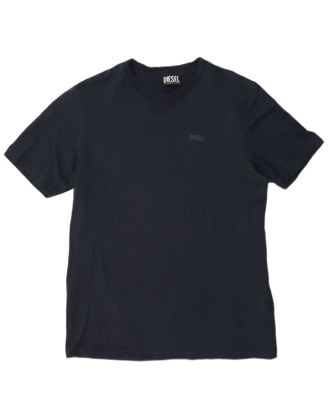 Camiseta masculina Diesel Top médio algodão azul marinho